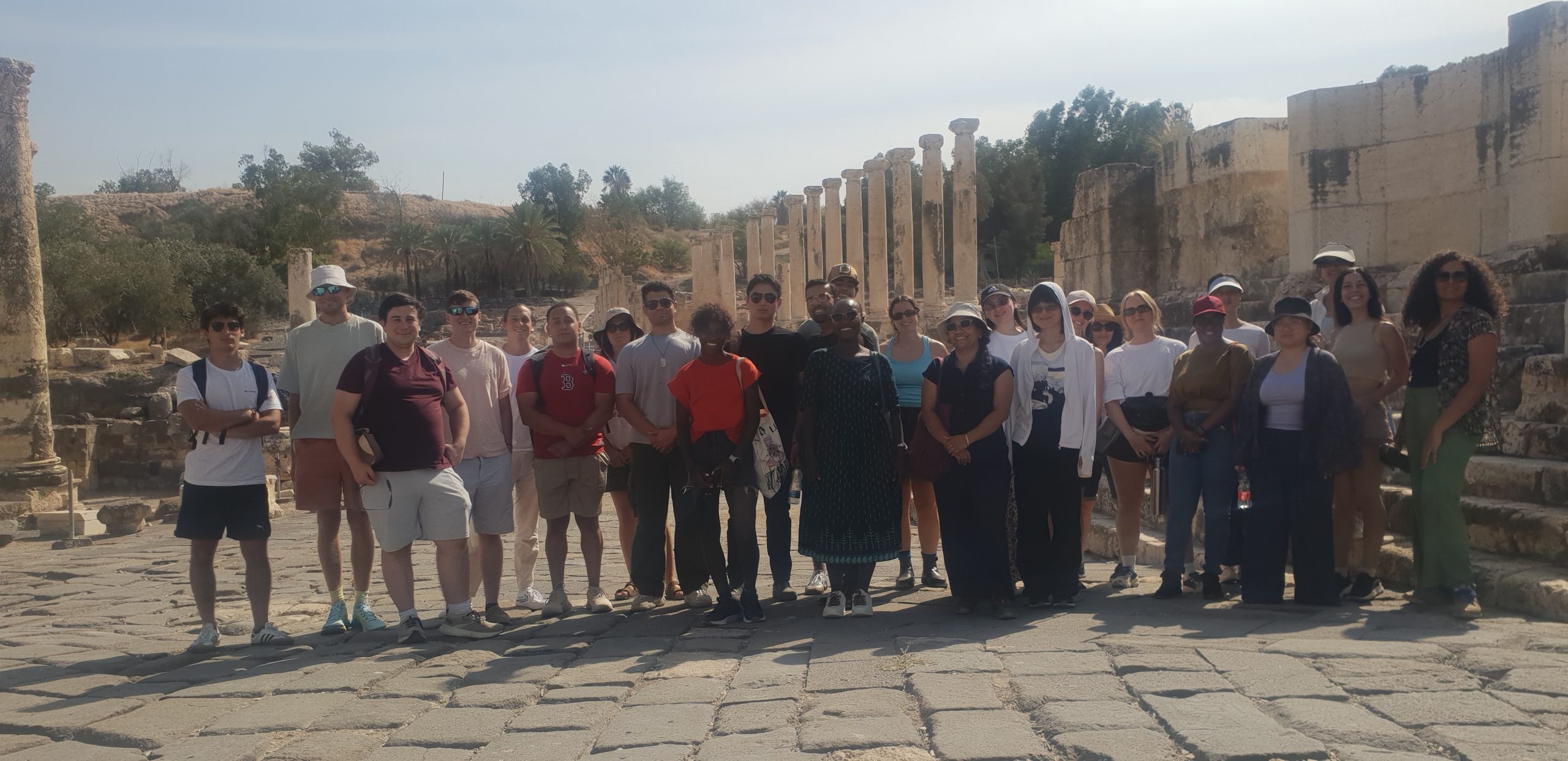 IFellows Visit Beit She’an and Gan HaShlosha